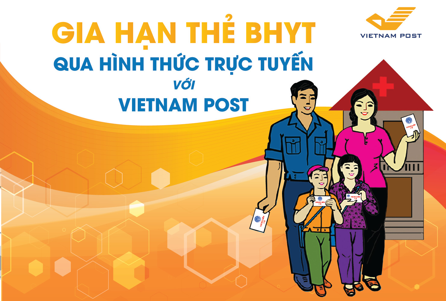 Bưu điện Việt Nam triển khai gia hạn thẻ bảo hiểm y tế qua hình thức thu trực tuyến - Ảnh 1.